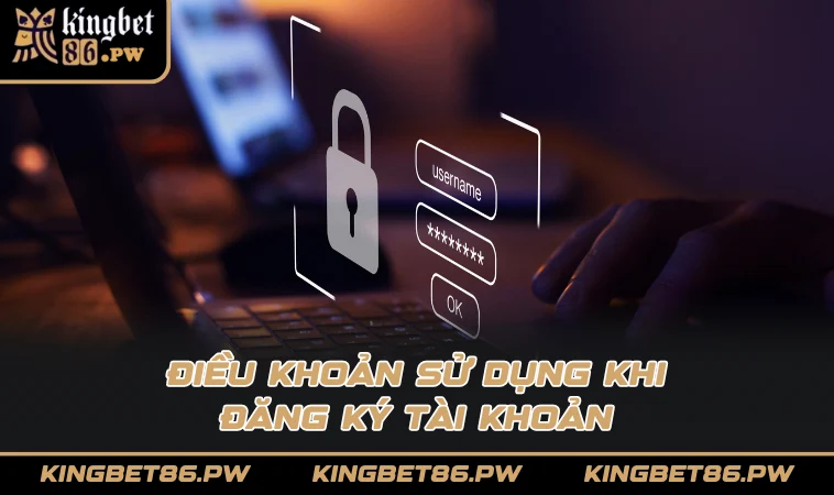 Điều khoản sử dụng khi đăng ký tài khoản