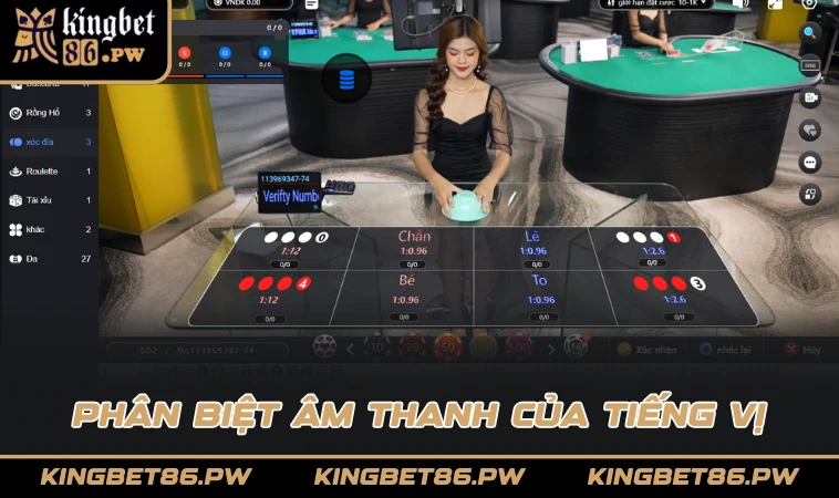 Phân biệt âm thanh của tiếng vị