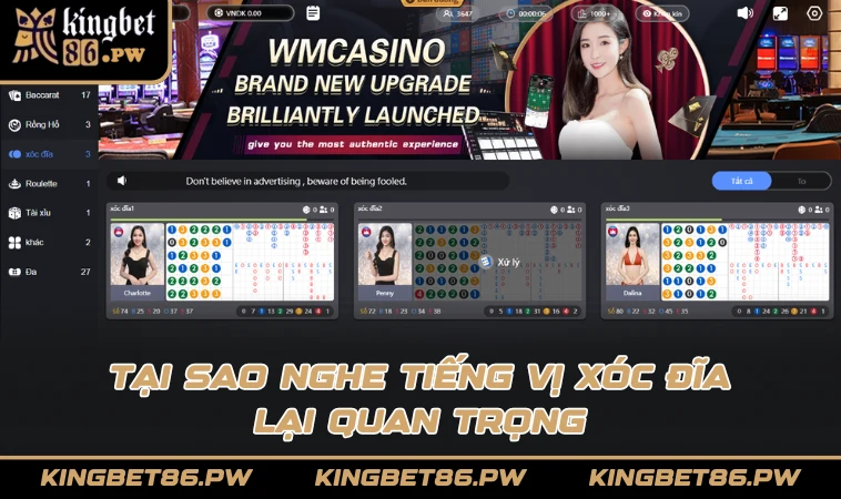 Tại sao nghe tiếng vị xóc đĩa lại quan trọng